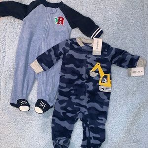 Carter’s fleece footie pajamas 🚫sold